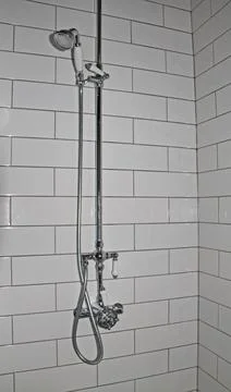 Adjustable Shower Head. Stock Photos