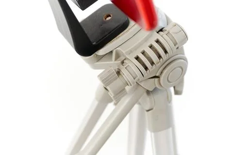 Adjustable smartphone tripod mount head Stock Photos