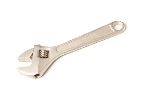 Adjustable spanner wrench Stock Photos