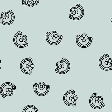 Adjustable speed settings line seamless pattern Stock Illustration