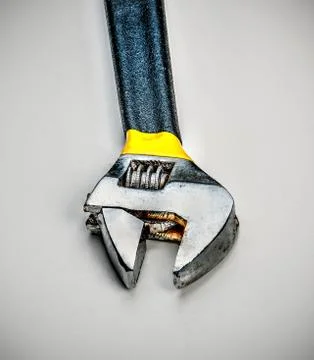 Adjustable Wrench HDR Effect Stock Photos