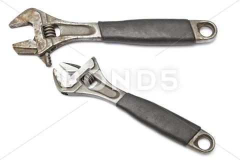 Adjustable wrench Stock Illustration