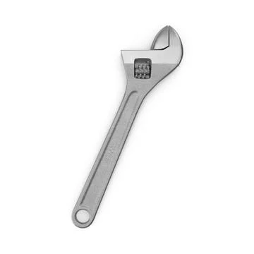 Adjustable Wrench Stock Illustration
