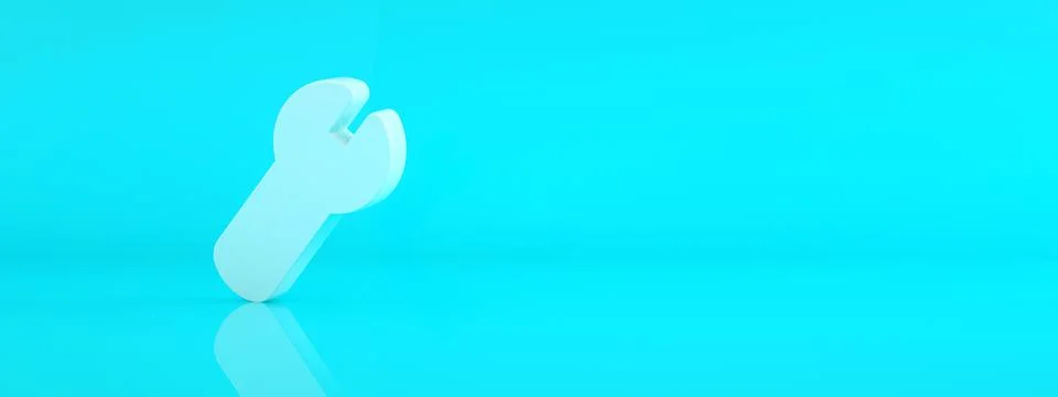Adjustable wrench panoramic イラスト素材