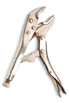 Adjustable wrench Foto stock