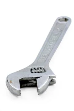 Adjustable Wrench 스톡 사진