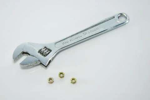 Adjustable Wrenches Stock Photos