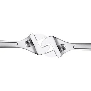 Adjustable wrenchs Stock Illustration