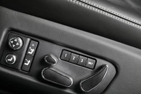 Adjusting the seat Stock Photos