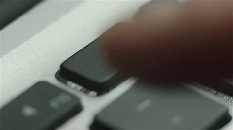 Adjusting Sound Level of the Laptop Stock Footage 60383531