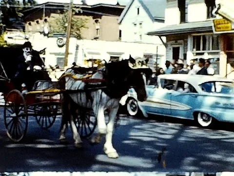 ADK Parade Memorial Day Stock Footage 86242315