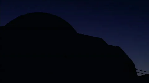 Adler Planetarium Sunrise Chicago HD Stock Footage