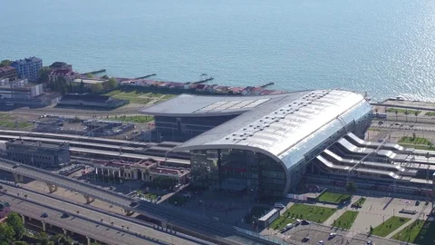 Adler Train Station Video stock 83399580