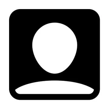 Admin icon vector male user person profile avatar symbol for business Illustrazione stock