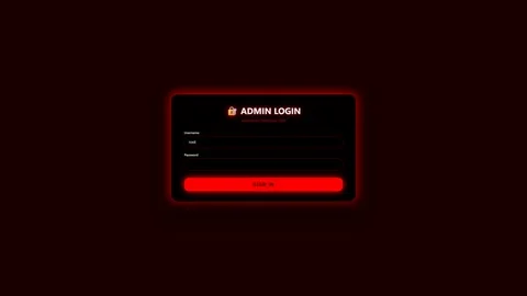 Admin login window animation with hacking visuals shows system hijacking Stock Footage 324800789