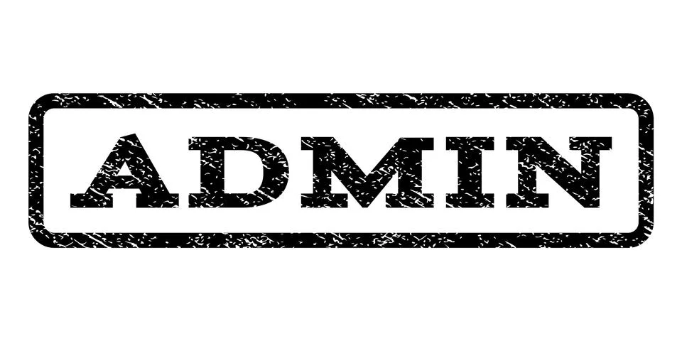 Admin Watermark Stamp Stock Illustration