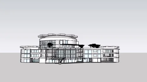 Administration Building.#03 Stock Footage 251828784