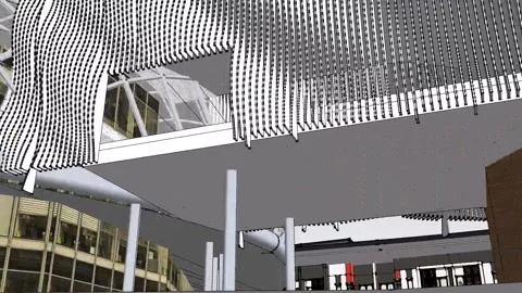 Administration complex. Stock Footage 252051730