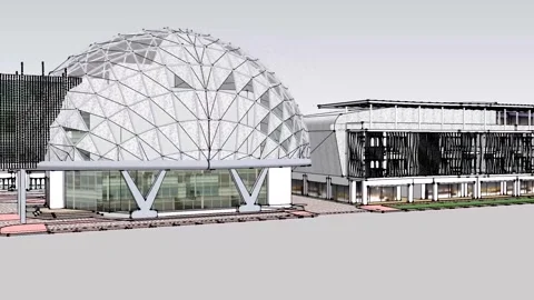 Administration complex. Stock Footage 252051761