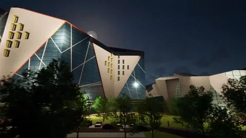 Administration complex.#05 Stock Footage 251842227