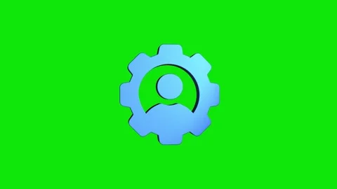 Administrator 3D rendering rotating gear mechanism wheel for teamwork succe.. Stock Footage 313465643