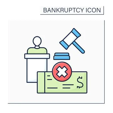 Administrator color icon Stock Illustration