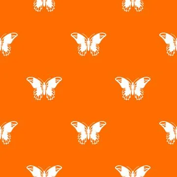 Admiral butterfly pattern seamless Illustrazione stock