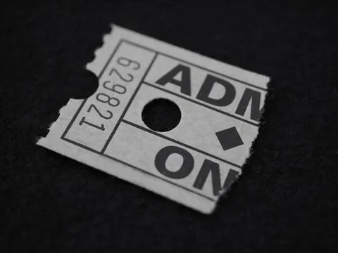 Admit One Stock Photos