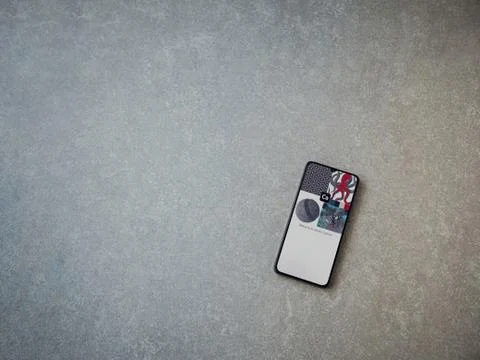 Adobe Capture - Vector and Pattern Maker app launch screen with logo on the d 写真素材