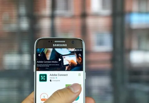 Adobe Connect App Stock Photos