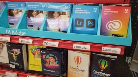 Adobe Creative Cloud and Photography Plan Video stock 205322339