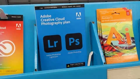 Adobe Creative Cloud Photography Plan Video stock 197120920