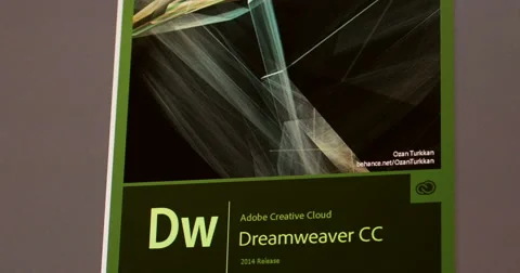 Adobe Dreamweaver CC start Video stock 50104771