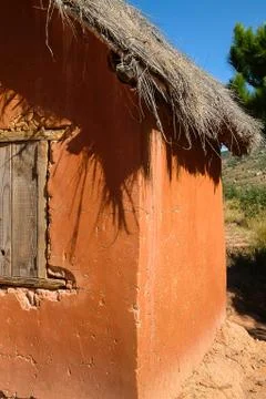 Adobe house Foto stock