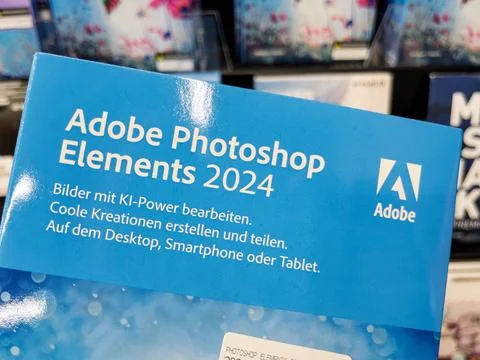 Adobe Photoshop Elements 2024: Features, Reviews and Usage Tips Stock Photos