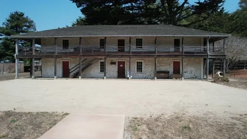 Adobe Sanchez house in Pacifica Stock Footage 161684825