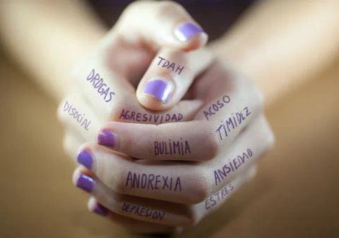 Adolescent disorders Stock Photos