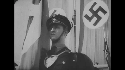 Adolf Hitler in 1926 Stock Footage 244475312