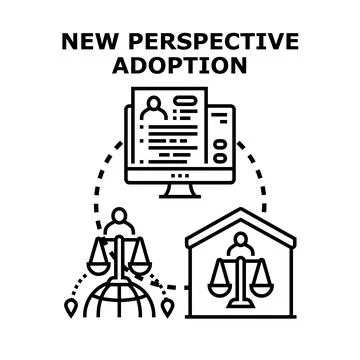 Adoption process new perspective international legal support Иллюстрация