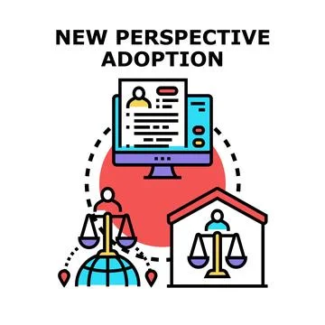 Adoption process new perspective international legal support Иллюстрация