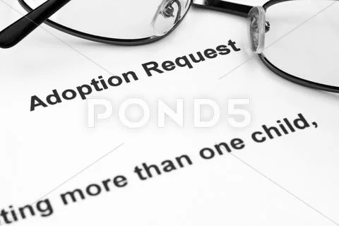 Adoption request Stock Photos