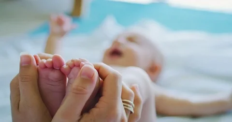 Adorable Cute Baby Stock Footage 82697089