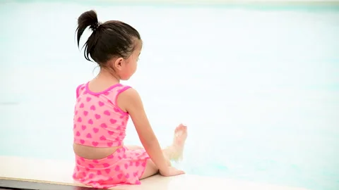 Girl Pool Happy Stock Video Footage | Royalty Free Girl Pool Happy ...