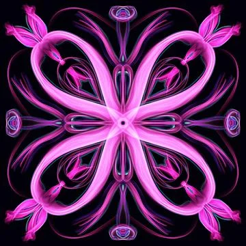 Adorable pink lines Stock Illustration