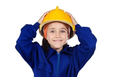 Adorable working future Stock Photos