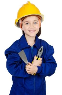 Adorable working future Stock Photos