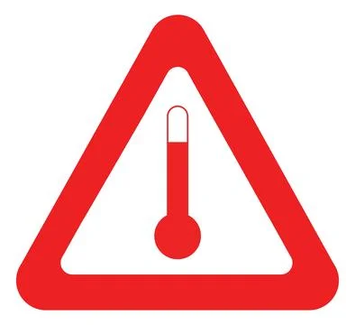 ADR elevated temperature substance mark Иллюстрация