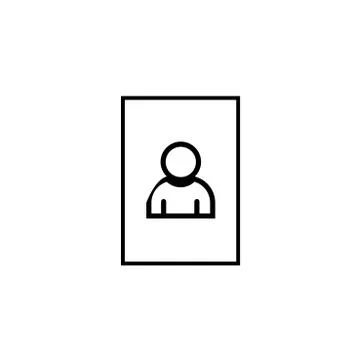 Adress book vector simple icon Stock Illustration