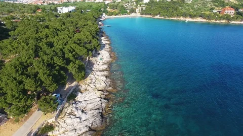 Adriatic clear sea 動画素材 90985357