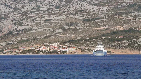 Adriatic Ferry 2 Stock Footage 30139359
